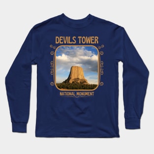 Devils Tower National Monument Long Sleeve T-Shirt